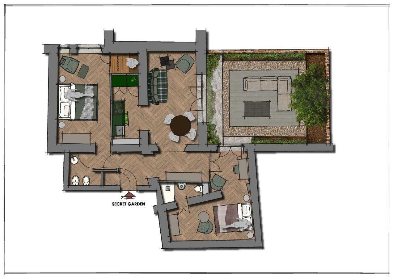 Oltrarno 1881 Apartments Florence Luaran gambar